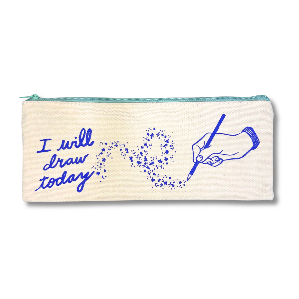 I Will Draw Today Pouch