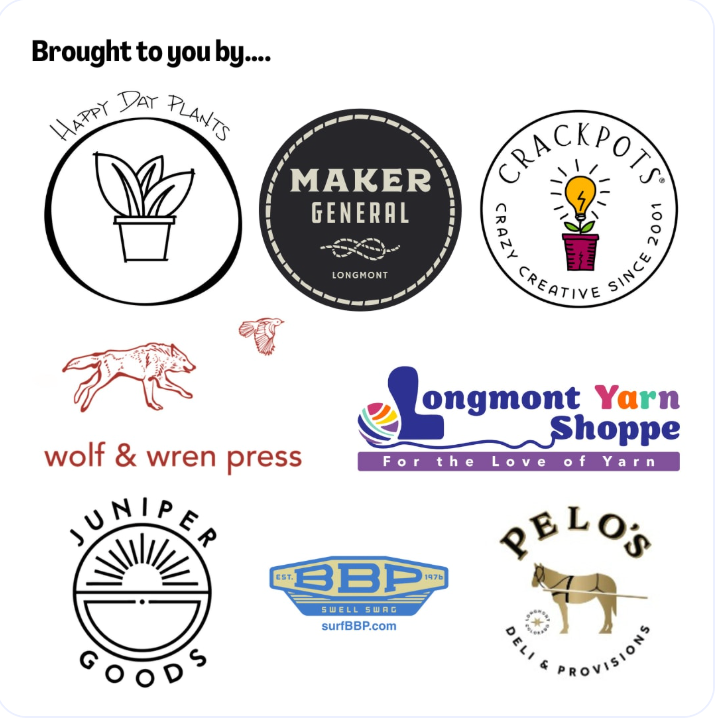 Sept 27th: Downtown Longmont Maker's Crawl