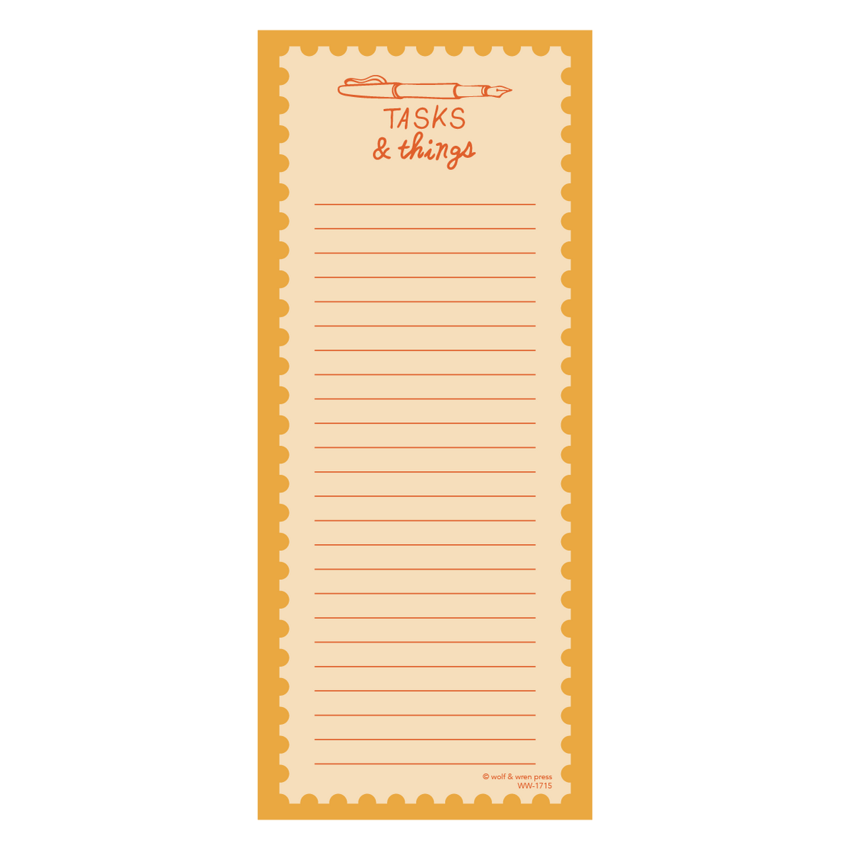 Tasks & Things List Notepad