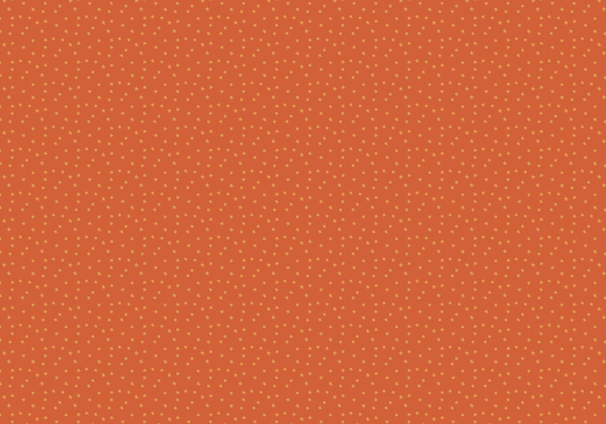 Golden Stars Gift Wrap