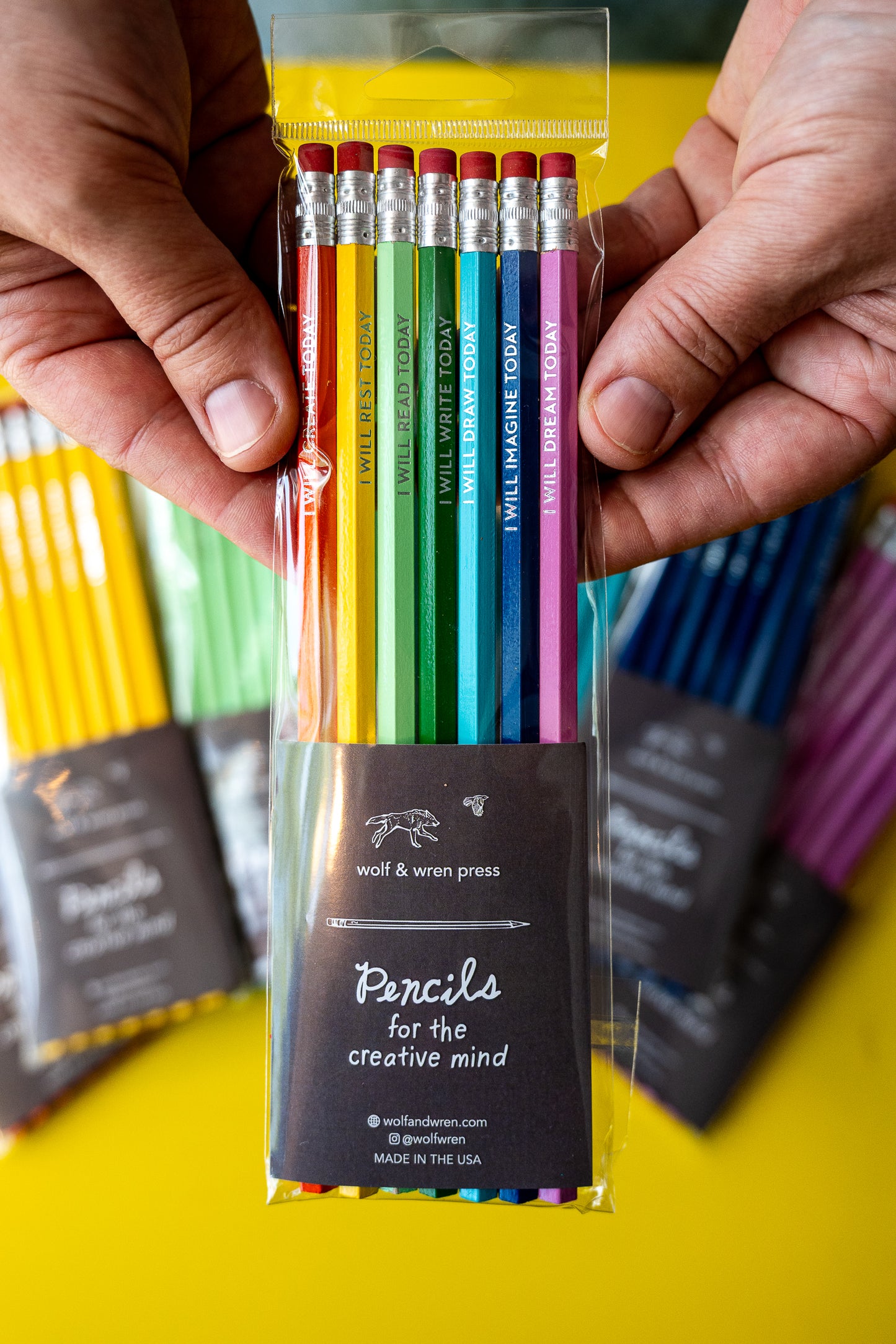 Pencils for the Creative Mind, set of 7