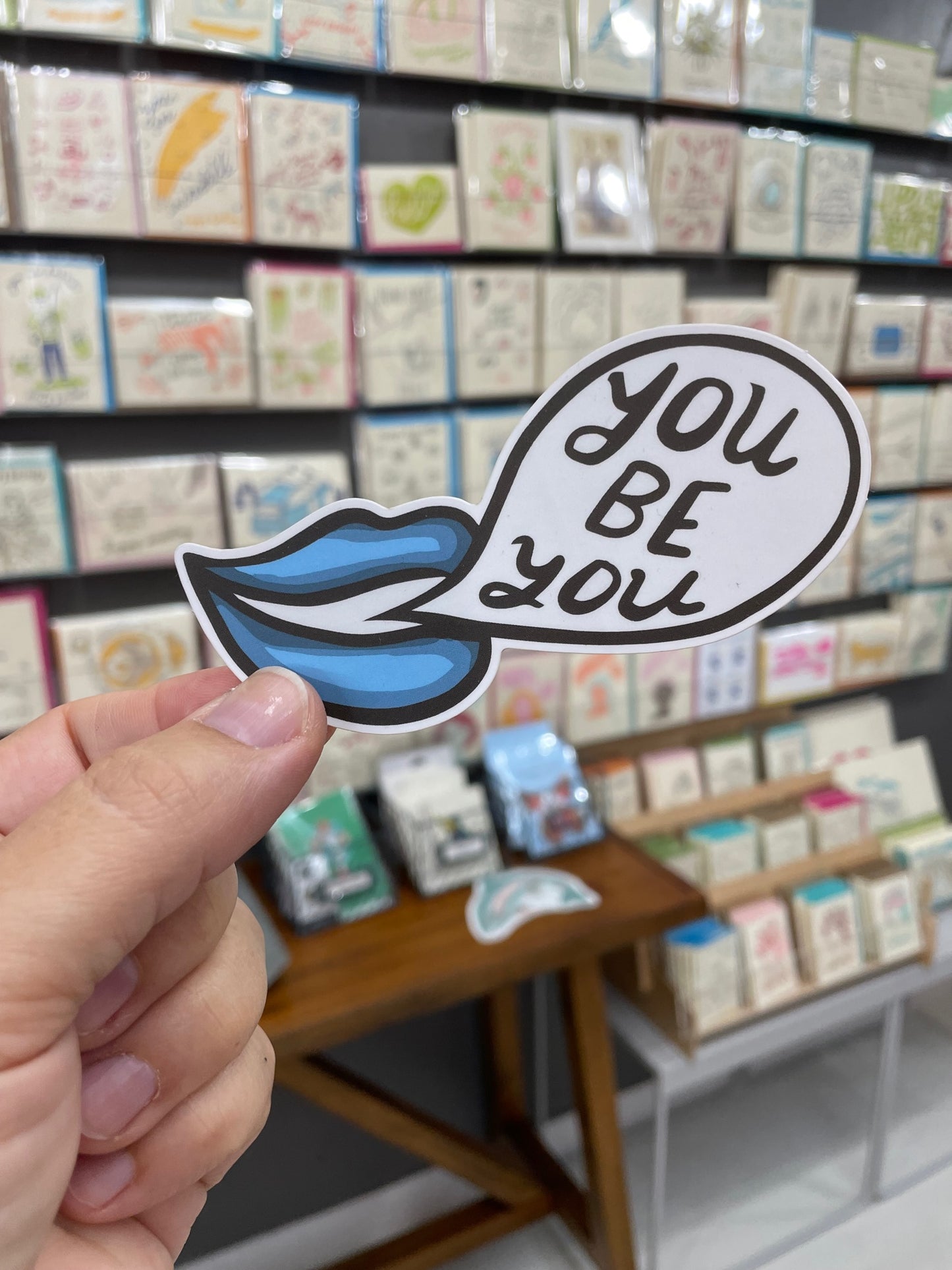 'You Be You' Lips Sticker